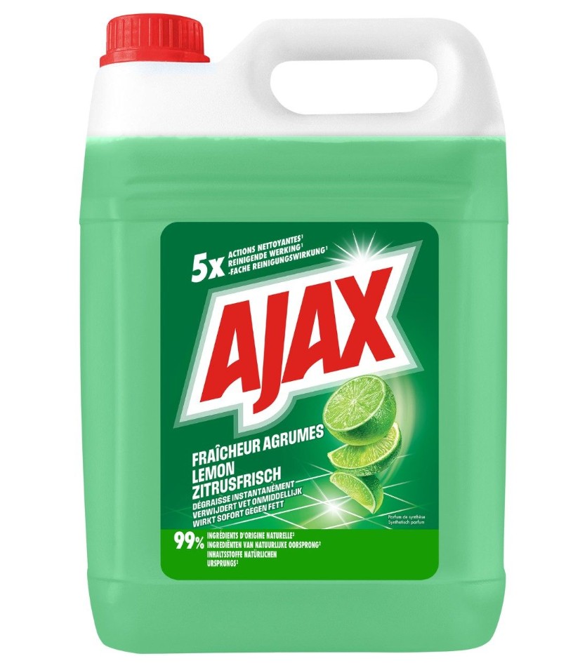 Ajax Allesreiniger Limoen 5ltr
